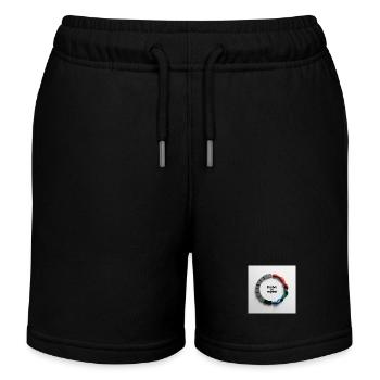 Evolve or Repeat - Kinder Organic Joggingshorts Mini Bolter von Stanley/Stella - Schwarz - Vorne