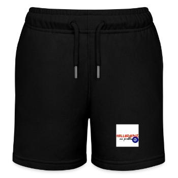 Hallederiz no problem - Kinder Organic Joggingshorts Mini Bolter von Stanley/Stella - Schwarz - Vorne