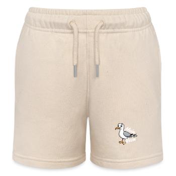 Hamburger Original / Möwe Moin Moin - Kinder Organic Joggingshorts Mini Bolter von Stanley/Stella - Natur - Vorne