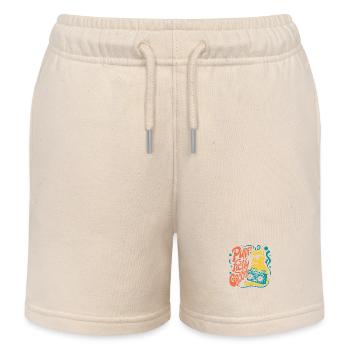 Parfaitement groovy - Short de jogging enfant bio Stanley/Stella - écru doux - Devant