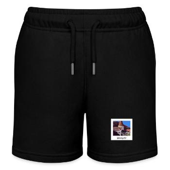 Brasov - Kinder Organic Joggingshorts Mini Bolter von Stanley/Stella - Schwarz - Vorne