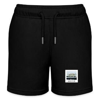 Brighton - Kinder Organic Joggingshorts Mini Bolter von Stanley/Stella - Schwarz - Vorne