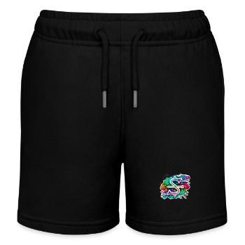 Zodiac Schütze - Kinder Organic Joggingshorts Mini Bolter von Stanley/Stella - Schwarz - Vorne