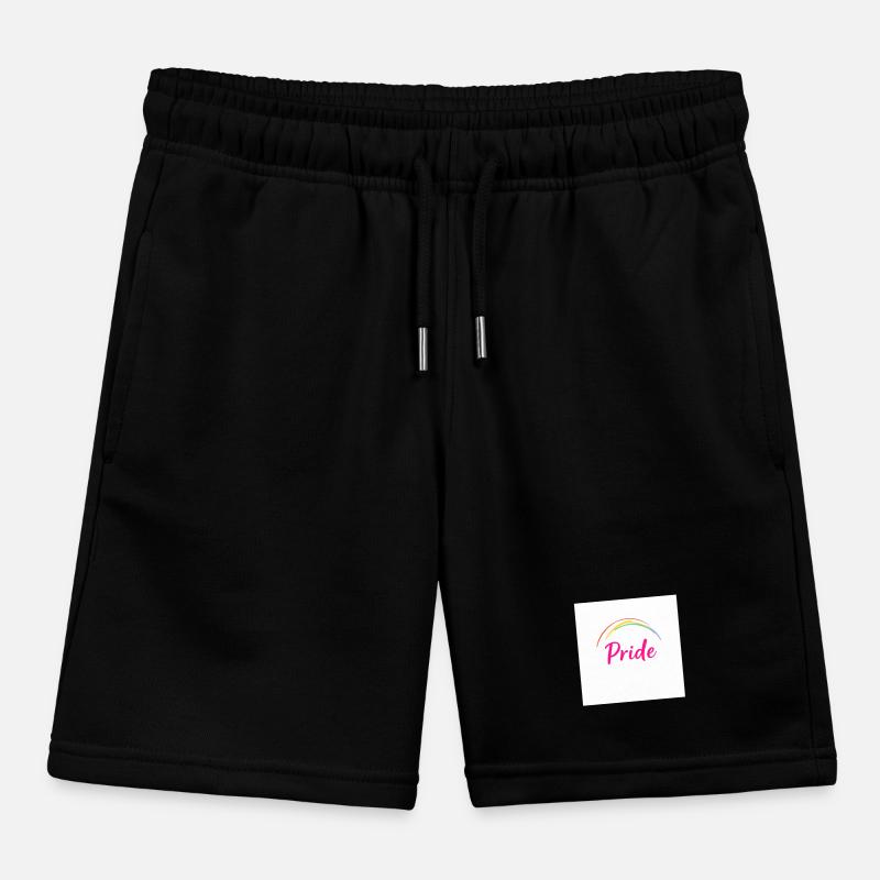 Pride Kids Organic Sweat Shorts by Stanley/Stella