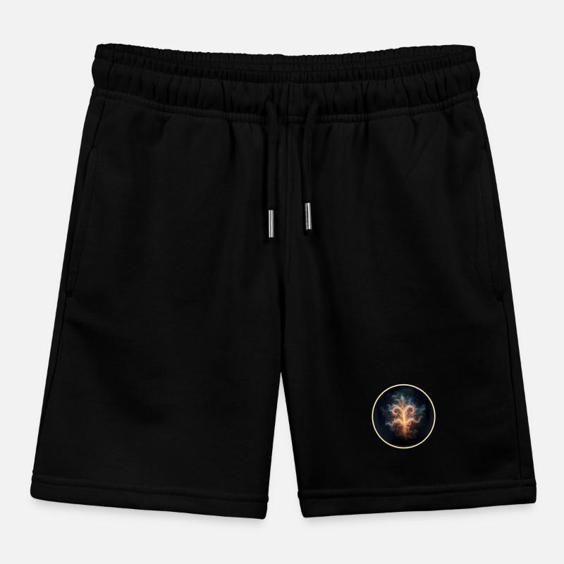 In symbol Kids Organic Sweat Shorts by Stanley/Stella