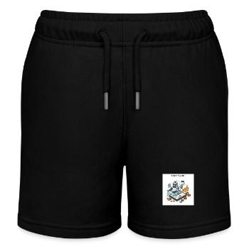 L’art de gagner de l’argent : les chemins de la prospérité - Short de jogging enfant bio Stanley/Stella - noir - Devant