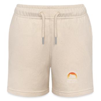Facilement distrait par les boîtes aux lettres Courrier des postiers - Short de jogging enfant bio Stanley/Stella - écru doux - Devant