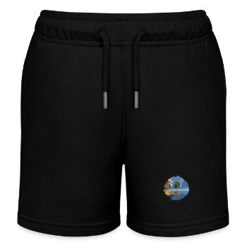 Le Clémentinier sur le Lac - Short de jogging enfant bio Stanley/Stella - noir - Devant