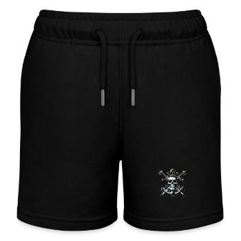 Piraten König - Kinder Organic Joggingshorts Mini Bolter von Stanley/Stella - Schwarz - Vorne