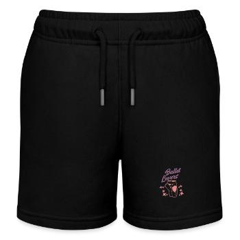 Ballet Ballerina Ballett Tänzerin Frauen Spruch - Kinder Organic Joggingshorts Mini Bolter von Stanley/Stella - Schwarz - Vorne