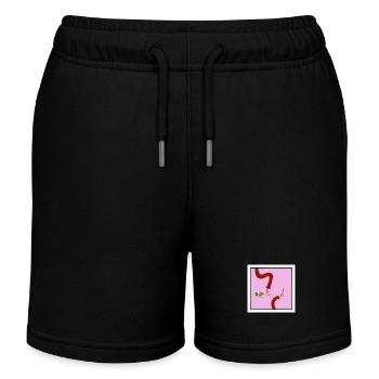 Ramen Datte - Short de jogging enfant bio Stanley/Stella - noir - Devant
