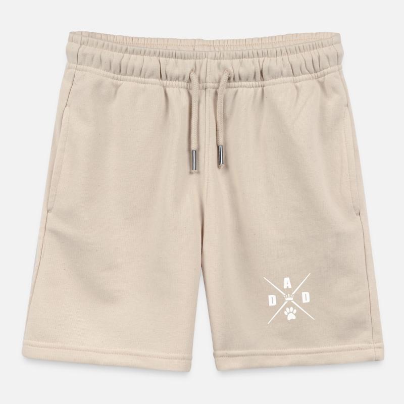 papa chien Short de jogging enfant bio Stanley/Stella