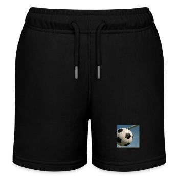 Sport - Fußball - Kinder Organic Joggingshorts Mini Bolter von Stanley/Stella - Schwarz - Vorne