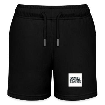 HYPER SUMMER – L’Été en Grand - Short de jogging enfant bio Stanley/Stella - noir - Devant