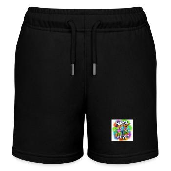 Chemise préférée de l’infirmière - Short de jogging enfant bio Stanley/Stella - noir - Devant