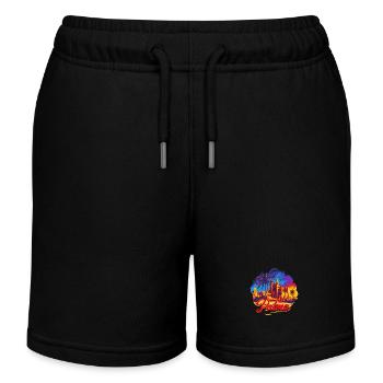 Palma Capital Mallorca Silhouette Cadeau - Short de jogging enfant bio Stanley/Stella - noir - Devant