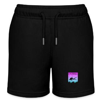 tauchen - Kinder Organic Joggingshorts Mini Bolter von Stanley/Stella - Schwarz - Vorne