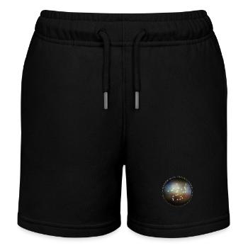 Sternzeichen - Schütze - Universum - Kinder Organic Joggingshorts Mini Bolter von Stanley/Stella - Schwarz - Vorne