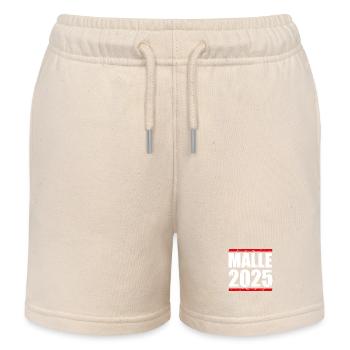 Malle 2025 - Short de jogging enfant bio Stanley/Stella - écru doux - Devant