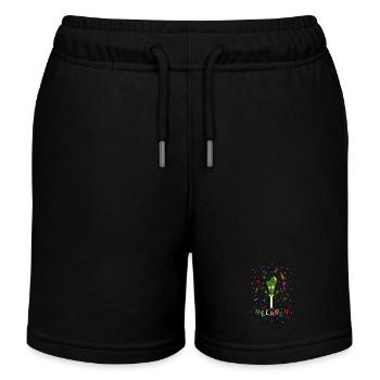 Lauch Helauch - Kinder Organic Joggingshorts Mini Bolter von Stanley/Stella - Schwarz - Vorne