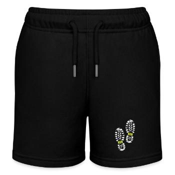 Run -idée cadeau sportive - Short de jogging enfant bio Stanley/Stella - noir - Devant