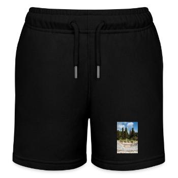 Ruinen des römischen Odeons von Kos-Stadt Insel Kos Süd - Kinder Organic Joggingshorts Mini Bolter von Stanley/Stella - Schwarz - Vorne