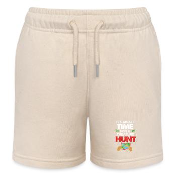 Géocaching Géocache Géocacher - Short de jogging enfant bio Stanley/Stella - écru doux - Devant