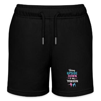 gymnaste - Short de jogging enfant bio Stanley/Stella - noir - Devant