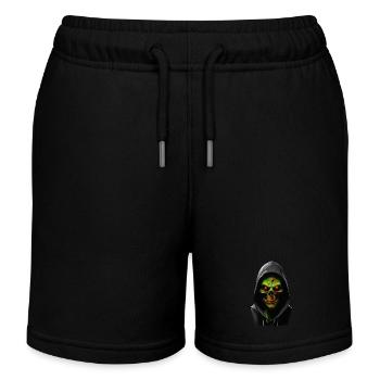 Zombie - Kinder Organic Joggingshorts Mini Bolter von Stanley/Stella - Schwarz - Vorne