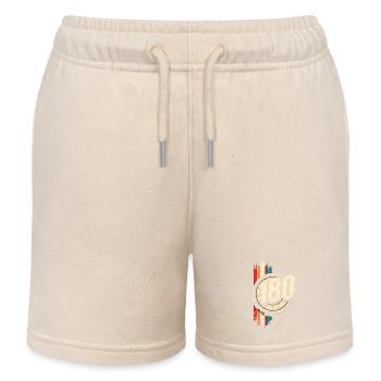 Darts 180 Dartboard Triple Dart Dartpfeil - Kids Organic Sweat Shorts by Stanley/Stella - soft Ecru - Front