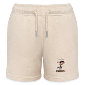 The 8bit Fly Guy - Kinder Organic Joggingshorts Mini Bolter von Stanley/Stella - Natur - Vorne