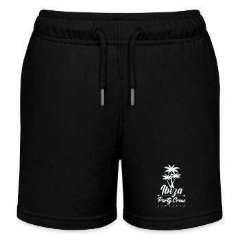 Ibiza Party Crew - Kids Organic Sweat Shorts by Stanley/Stella - black - Front