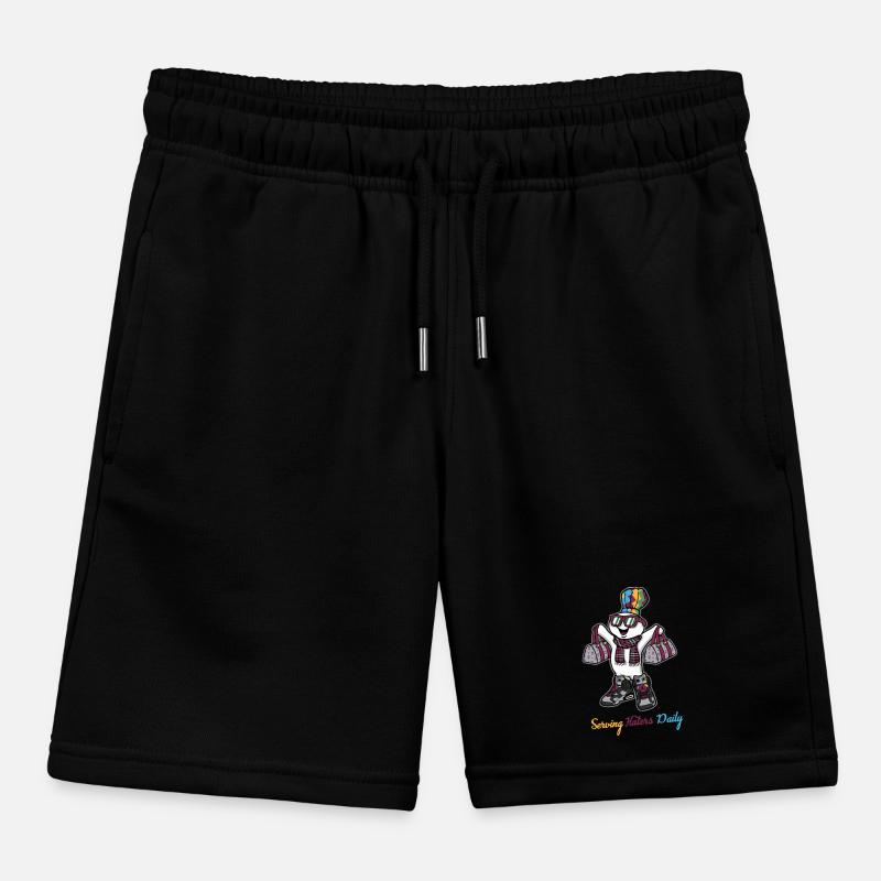 Serving Haters Daily Kids Organic Sweat Shorts by Stanley/Stella