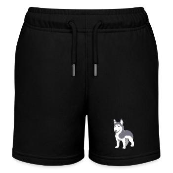 Husky - Kinder Organic Joggingshorts Mini Bolter von Stanley/Stella - Schwarz - Vorne
