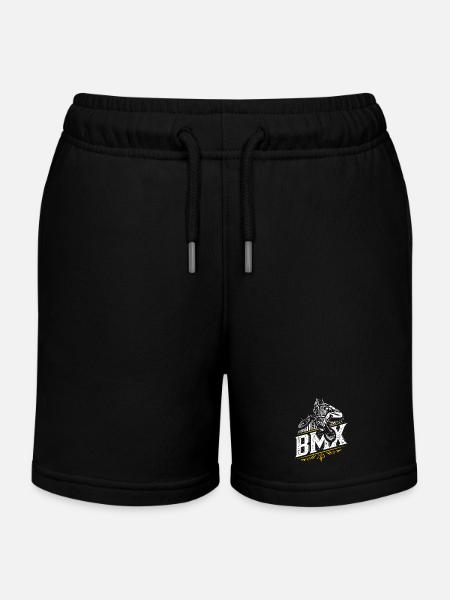 Bicicleta BMX | Bicicleta BMX | Piloto de BMX | Horizonte - Sweatshorts barn ekologisk Stanley/Stella - svart