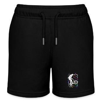 BMX Vélo / BMX Bike / BMX Freestyle - Short de jogging enfant bio Stanley/Stella - noir - Devant