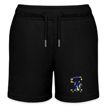 FC Carl Zeiss Jena - Short de jogging enfant bio Stanley/Stella - noir - Devant