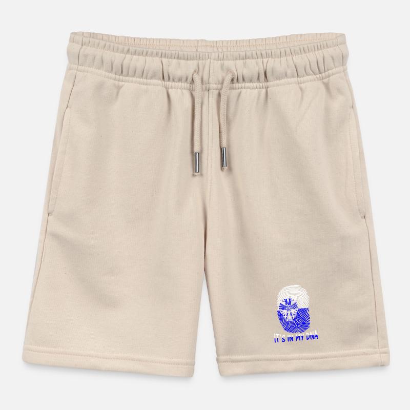 drapeau d’Arnhem c’est dans mon ADN Nederland Short de jogging enfant bio Stanley/Stella