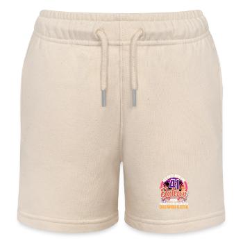 41. Geburtstag Als Gott Mich Schuf Vor - Kinder Organic Joggingshorts Mini Bolter von Stanley/Stella - Natur - Vorne