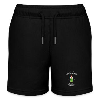 Hamburg Bunthaus, Einfach mal abschalten - Kinder Organic Joggingshorts Mini Bolter von Stanley/Stella - Schwarz - Vorne
