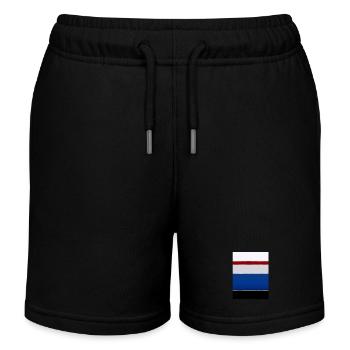 Rothko style in digital colors - Kids Organic Sweat Shorts by Stanley/Stella - black - Front