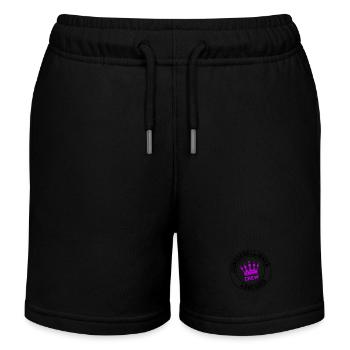 Junggesellinnenabschied Crew - Kinder Organic Joggingshorts Mini Bolter von Stanley/Stella - Schwarz - Vorne