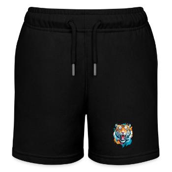 Nepal Tiger - Short de jogging enfant bio Stanley/Stella - noir - Devant