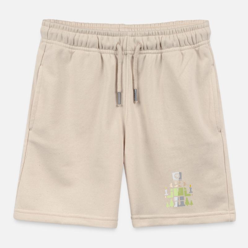Nutcracker Miner – Erzgebirge Art Symbol Kids Organic Sweat Shorts by Stanley/Stella