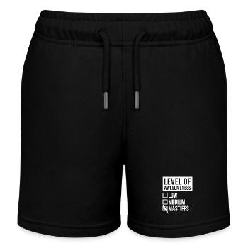 Mâtin - Short de jogging enfant bio Stanley/Stella - noir - Devant