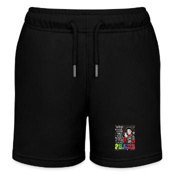 La paix est la chose la plus importante - Short de jogging enfant bio Stanley/Stella - noir - Devant