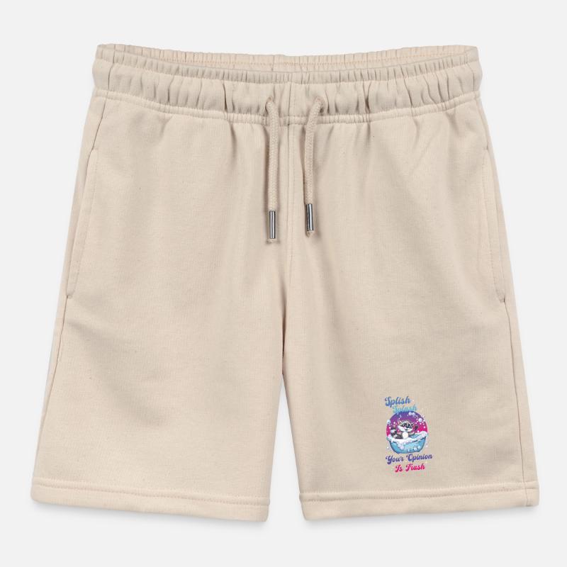 Waschbär Splish Splash Kinder Organic Joggingshorts Mini Bolter von Stanley/Stella
