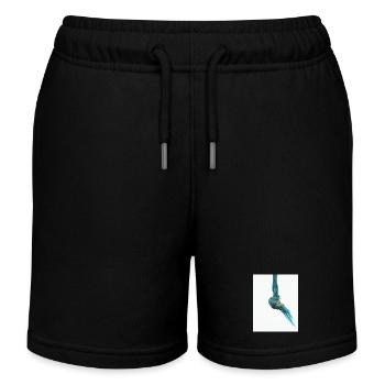 Je suis un nœud effiloché - Short de jogging enfant bio Stanley/Stella - noir - Devant