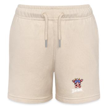 Stay_Kuhl_big - Kinder Organic Joggingshorts Mini Bolter von Stanley/Stella - Natur - Vorne