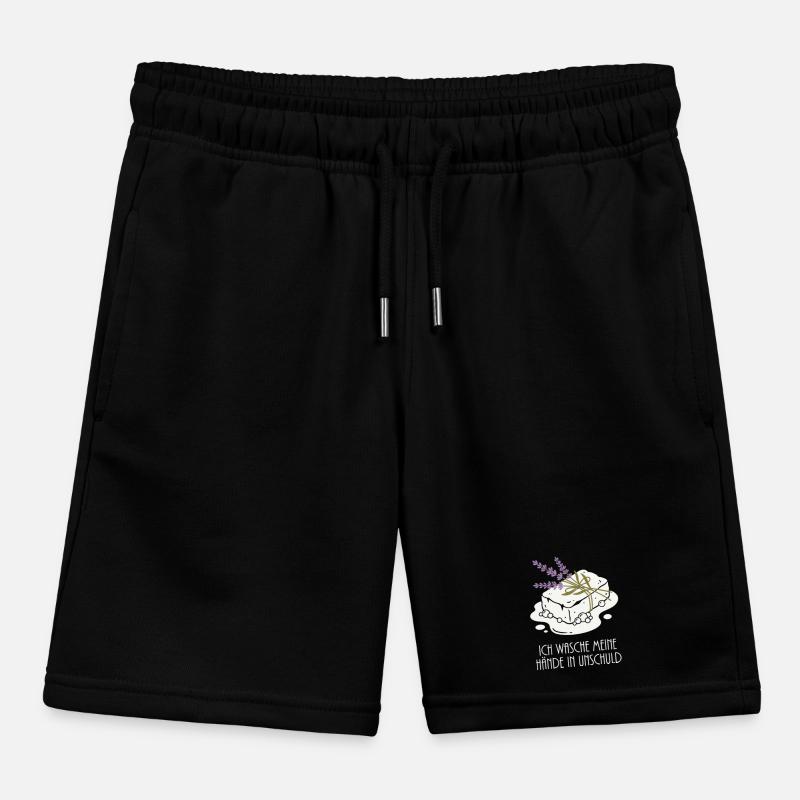 Soaps Foam Lavender Hobby Kids Organic Sweat Shorts by Stanley/Stella